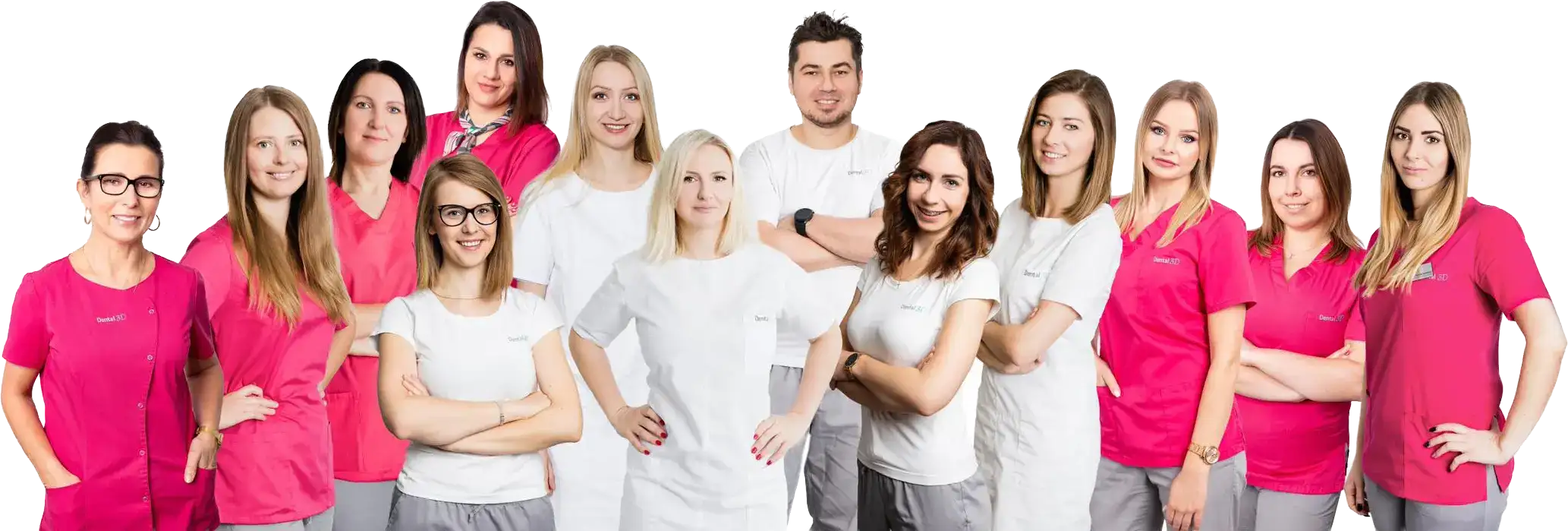 Zespół Dental3D — lekarze, higienistki i personel kliniki